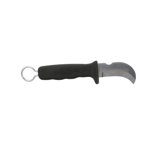 CUCHILLO CURVO 3 MANGO PLASTICO  - Imagen 2